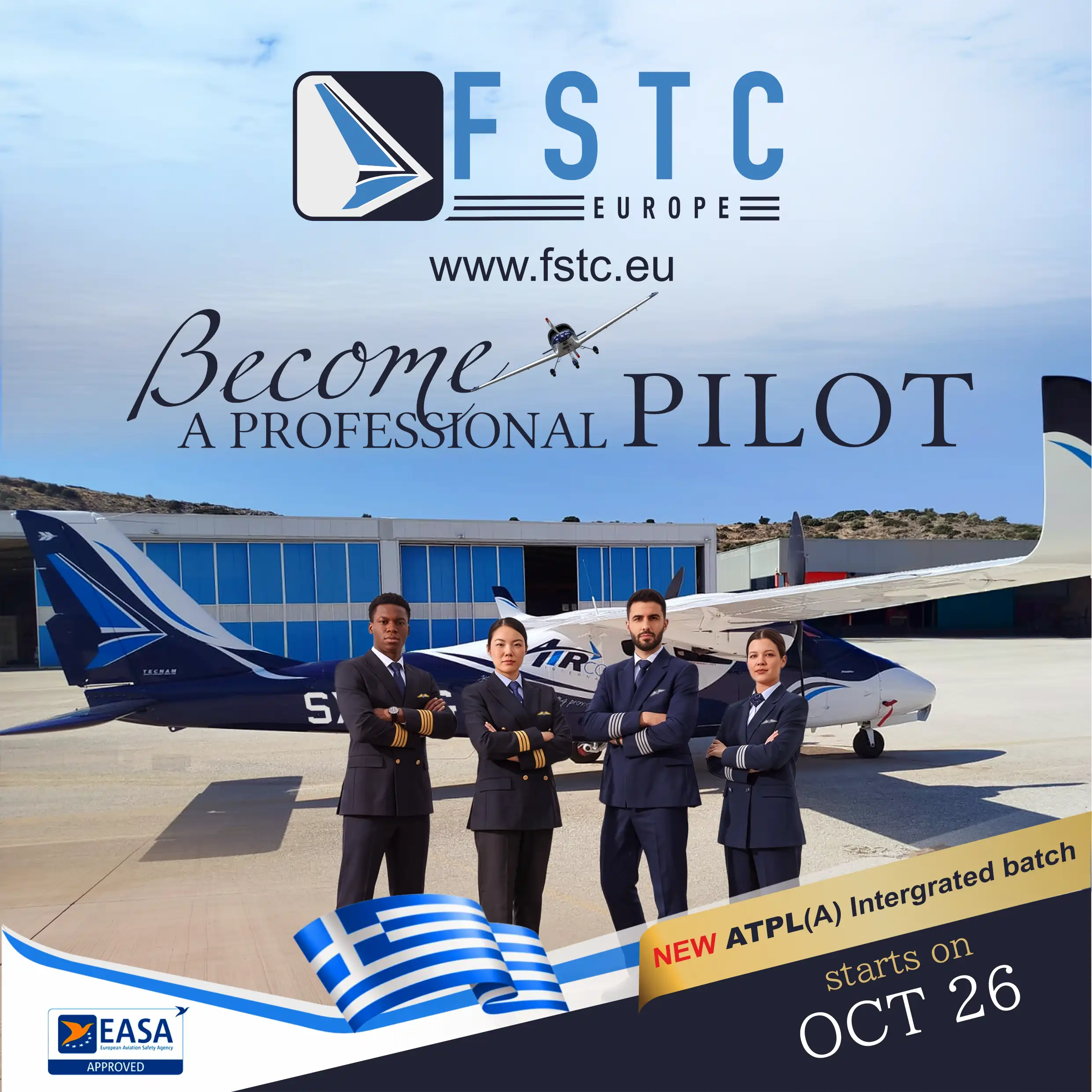 become pilot